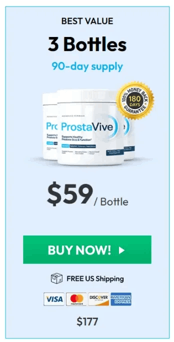 Prostavive 3 bottle